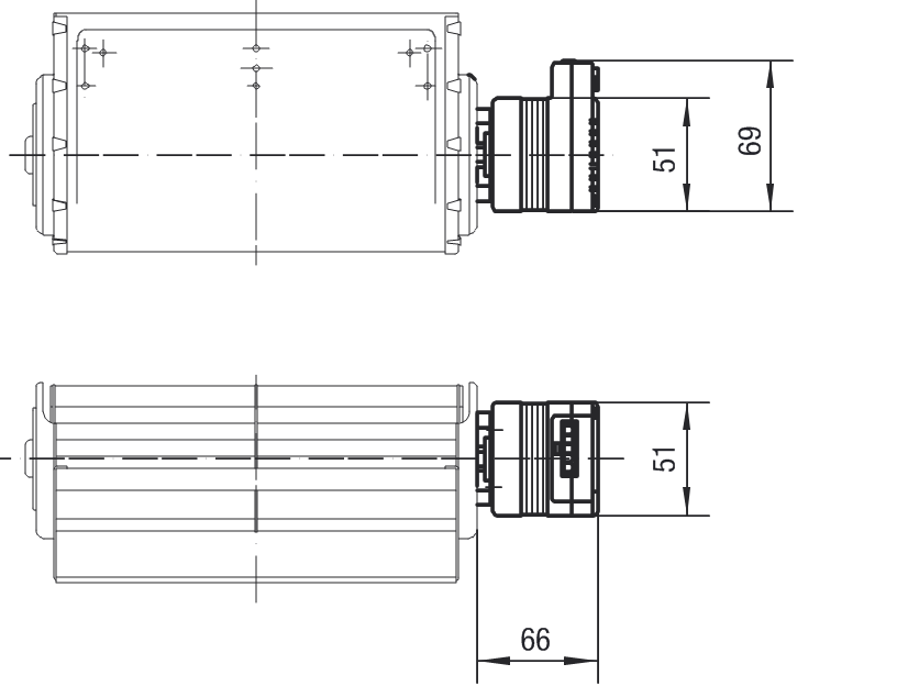 Чертеж QLN65/1818-3045